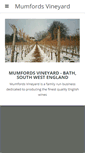 Mobile Screenshot of mumfordsvineyard.co.uk