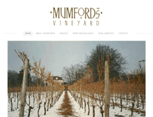 Tablet Screenshot of mumfordsvineyard.co.uk